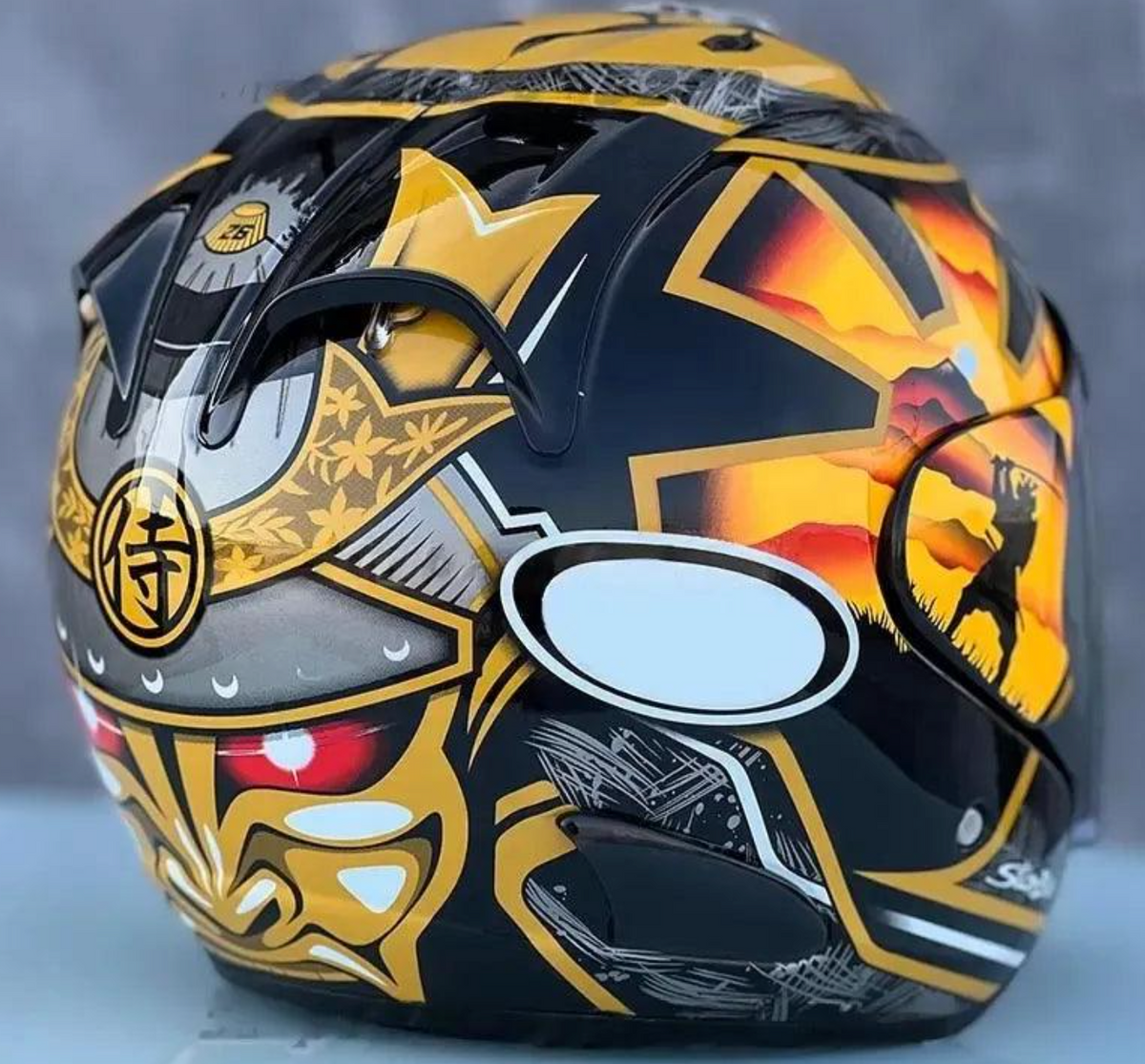 RAM3 Pedrosa Samurai – Casque Jet Moto