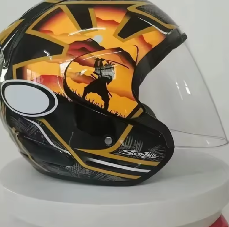 RAM3 Pedrosa Samurai – Casque Jet Moto