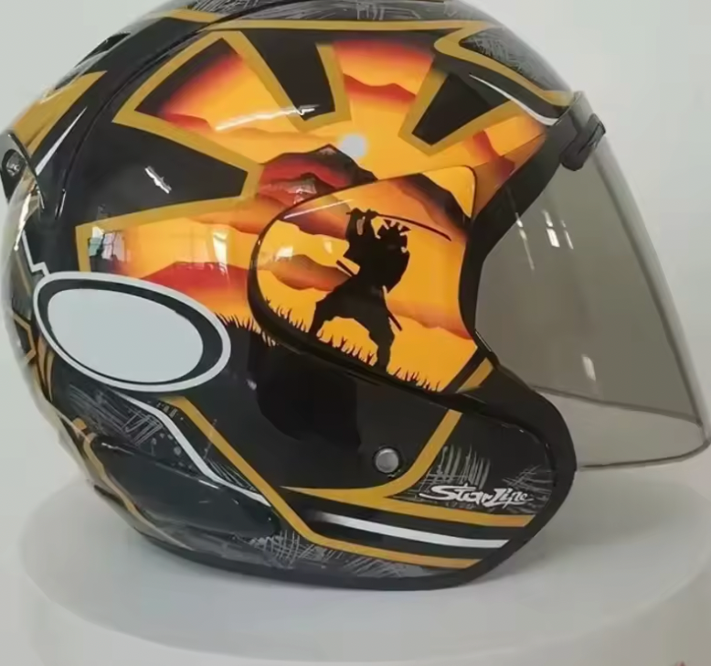RAM3 Pedrosa Samurai – Casque Jet Moto