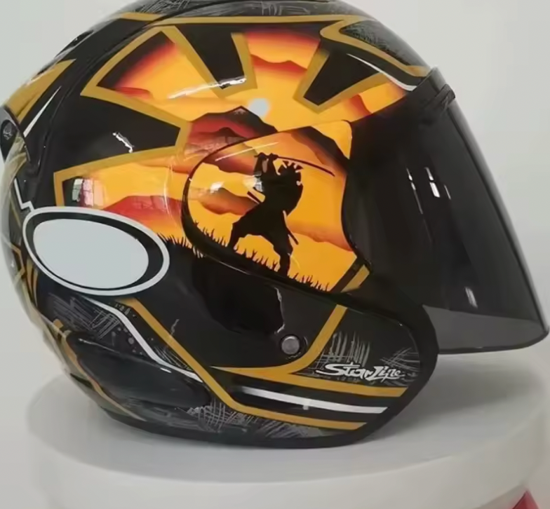 RAM3 Pedrosa Samurai – Casque Jet Moto