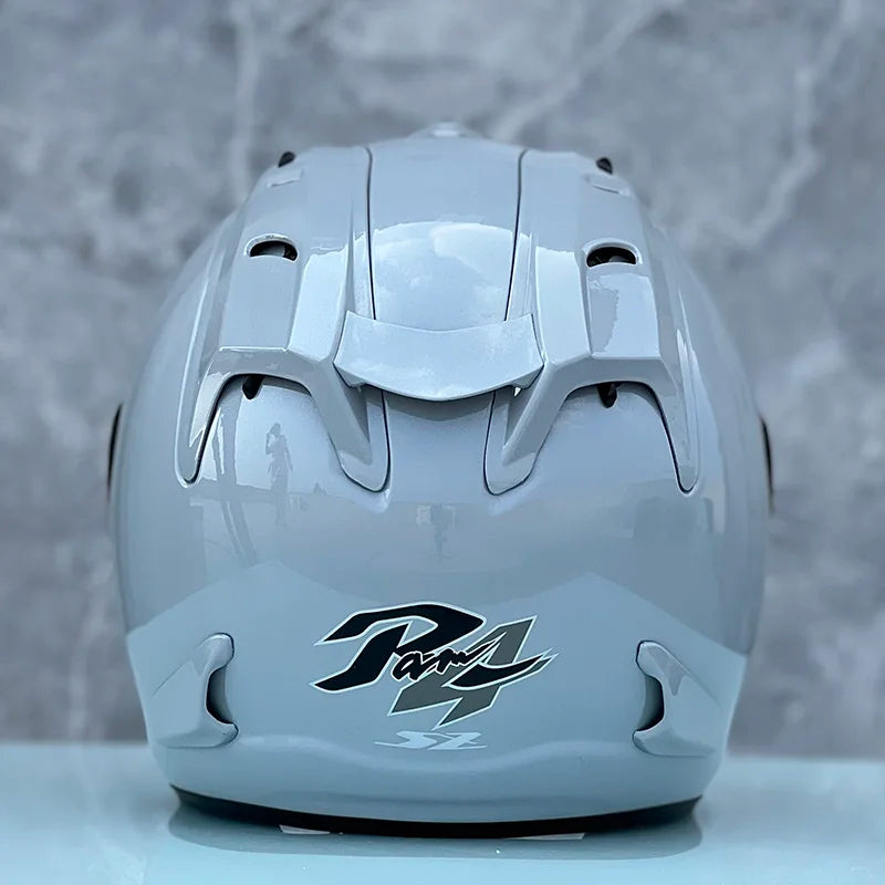 RAM4 Cement Grey – Casque Jet Moto