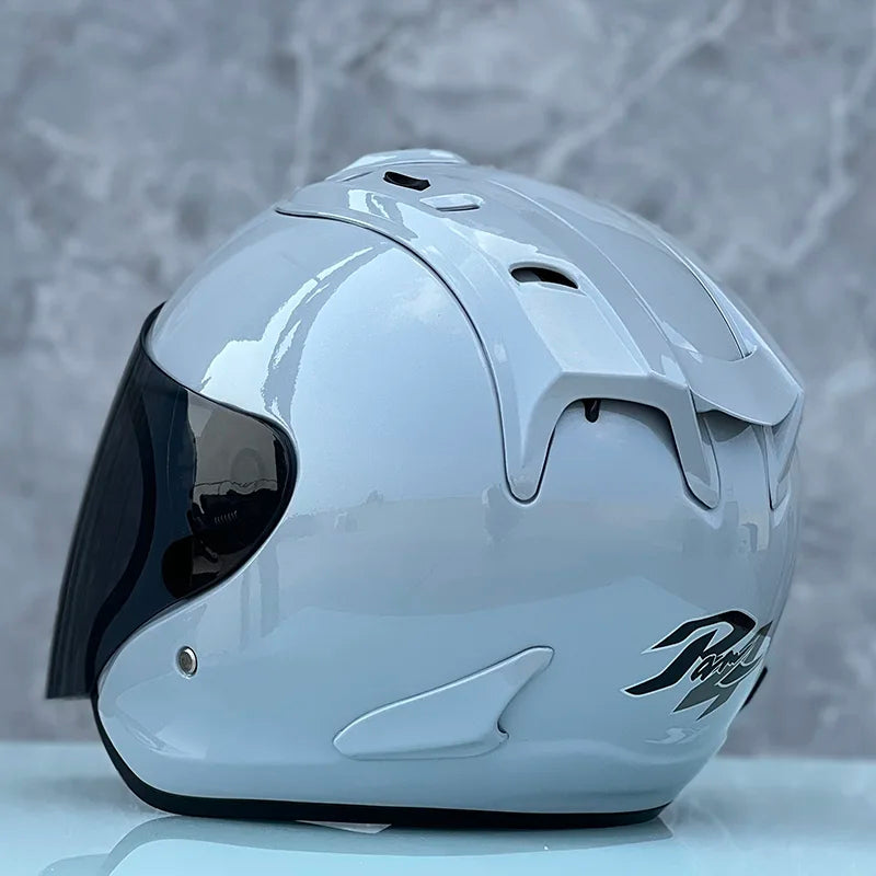 RAM4 Cement Grey – Casque Jet Moto