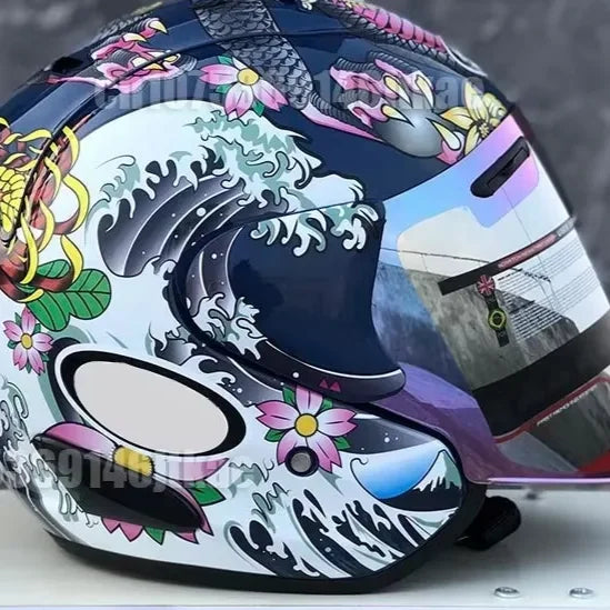 RAM3 Oriental Dragon – Casque Jet Moto