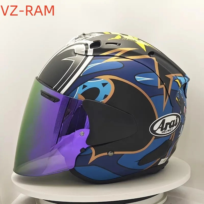 VZ-RAM Big Eyes Kylin – Casque Jet 3/4
